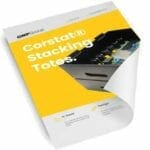 Corstat stacking tote datasheet