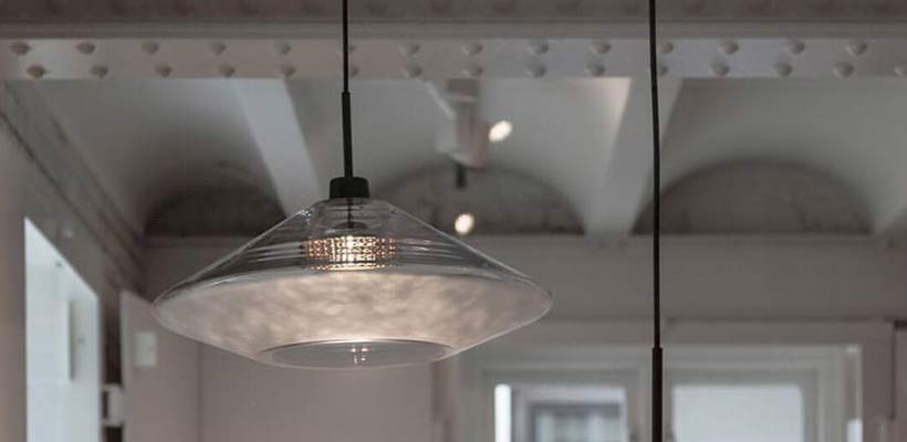 haberdashery-canopy-pendant The Haberdashery canopy pendant light hanging in a domestic setting