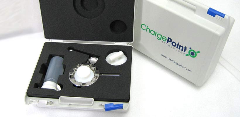 Sample cases with foam inserts