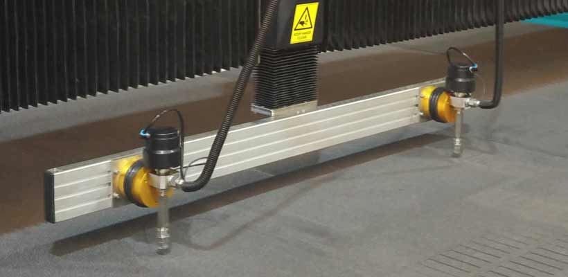twin-head-waterjet-cutter Twin head waterjet cutter