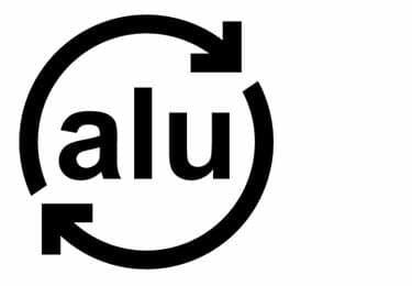 aluminium-recycling-symbol Aluminium recycling symbol
