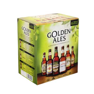 Full colour printed bottle boxes