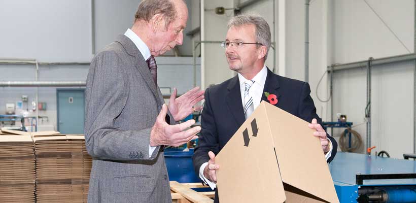 GWP Royal visit GWP Group CEO meets HRH Prince Edward, Duke of Kent, in 2011