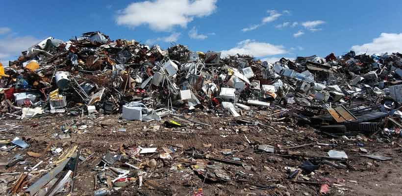 foam packaging landfill