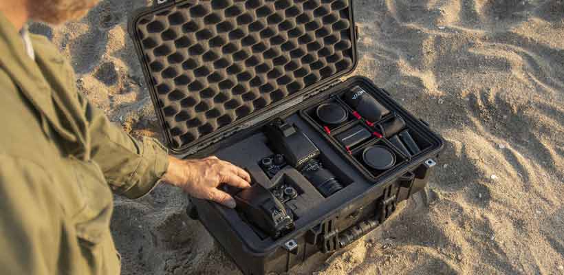 Protective case foam