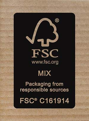 FSC block black kraft