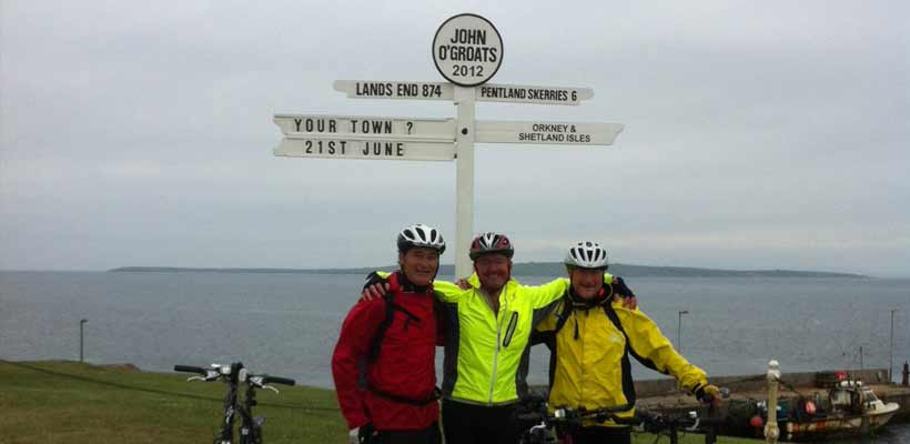 David pedley cycling challenge