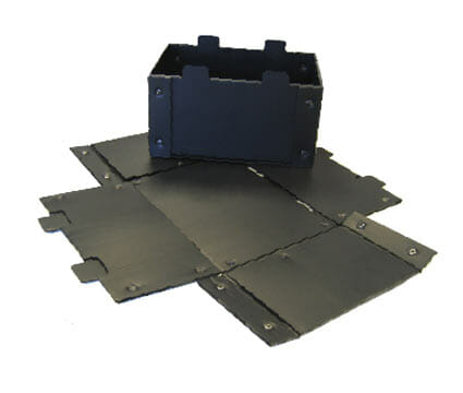 Collapsible tote containers