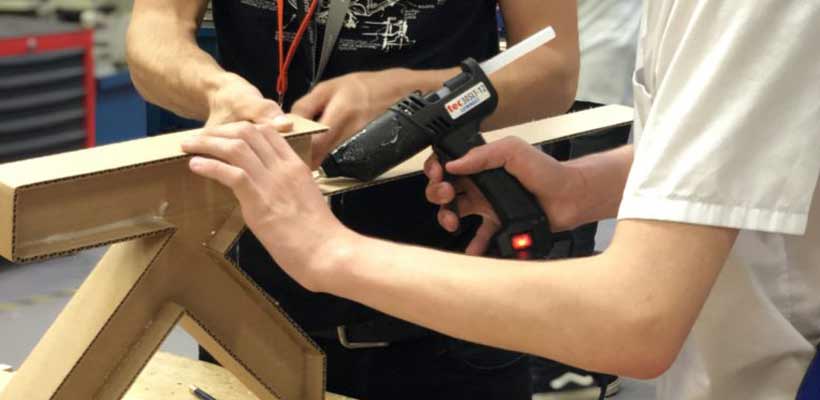 GWP cardboard workshop