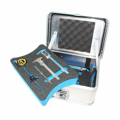 Aluminium case with foam inserts