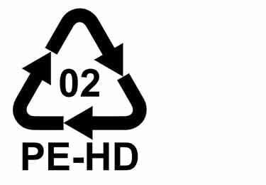 02-PEHD symbol 02-PEHD symbol