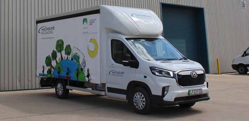 A delivery vehicle