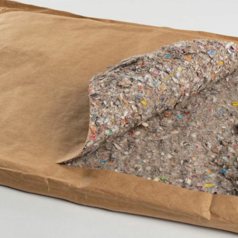 RecycoolMe RecycoolMe inside lining with paper fibres on show