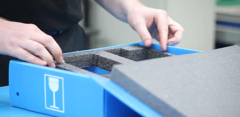 Sustainable foam transit packaging Sustainable foam transit packaging
