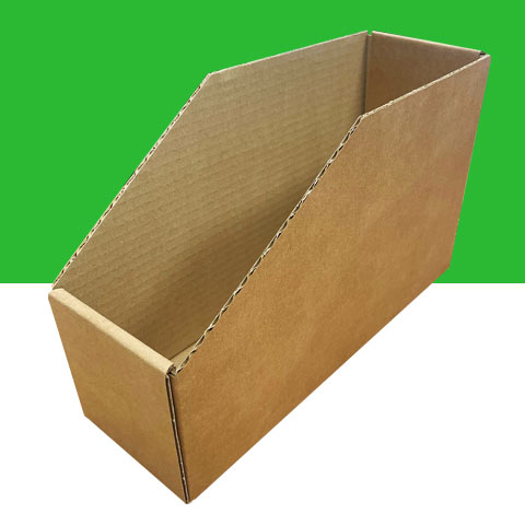 Cardboard picking bins Cardboard picking bins