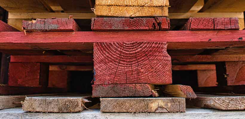 Fumigated pallets Fumigated pallets