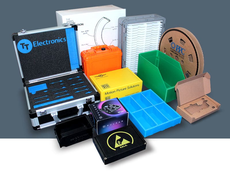 A selection of GWP Group packaging products