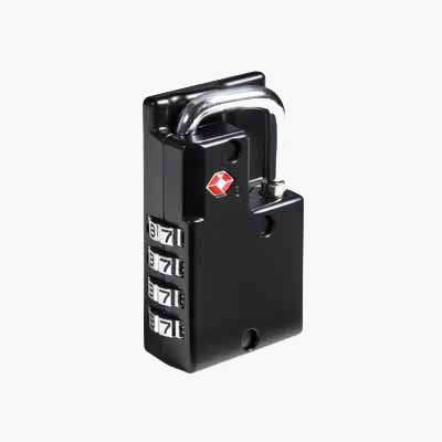 A TSA digilock padlock