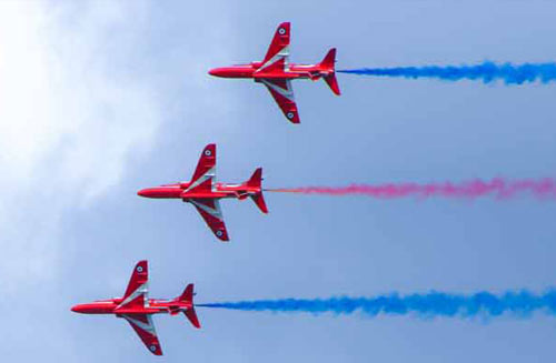 Red arrows Red arrows