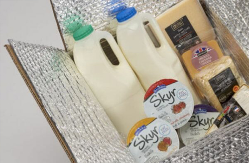 Insulated food packaging