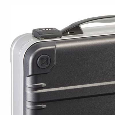 Aluminium case shell.