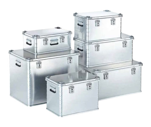 A stack of Bott aluminium cases.
