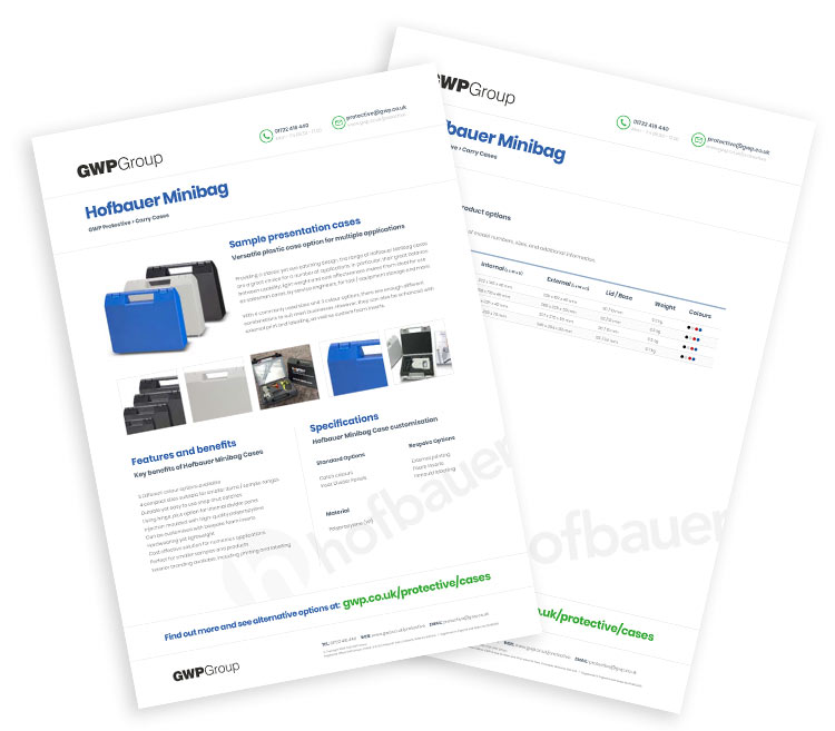 Hofbauer Minibag datasheet