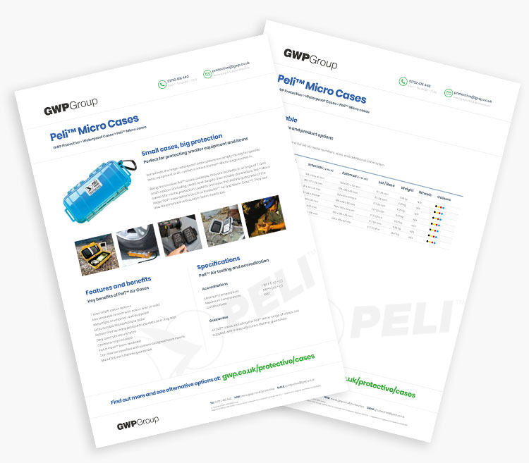 Peli Micro dimensions