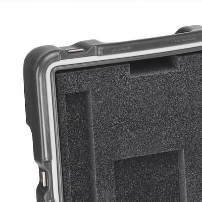 Pel single lid case with foam Pel single lid case with foam