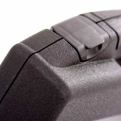 Textured plastic case